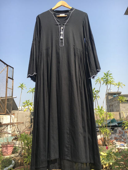 Studio Sample - 'MANDANA' Cotton Silk Dress