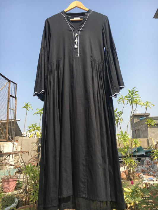 Studio Sample - 'MANDANA' Cotton Silk Dress