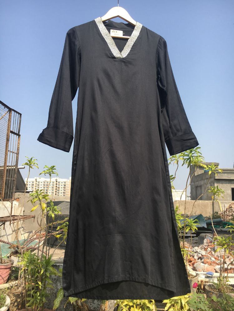 Studio Sample - 'RENU' Cotton Silk Kurta