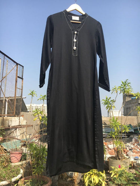 Studio Sample - 'TARANG' Cotton Silk Kurta