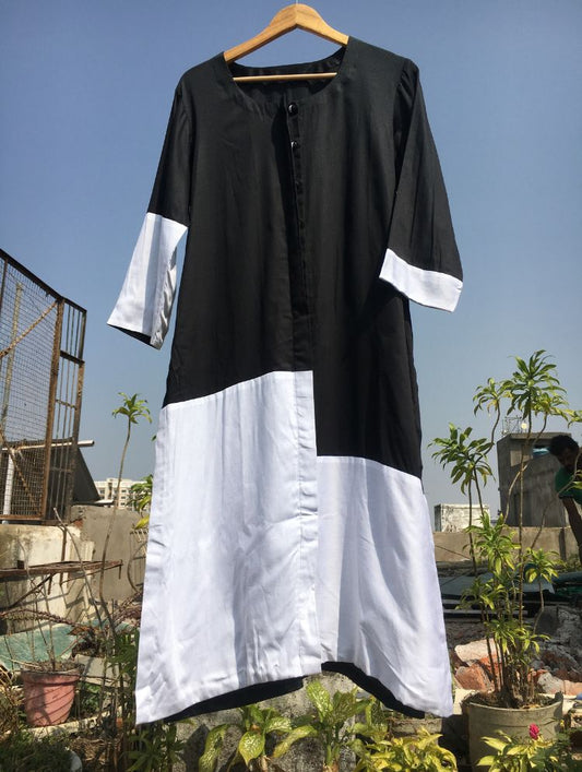 Studio Sample - 'ANANDI' Cotton Silk Kurta