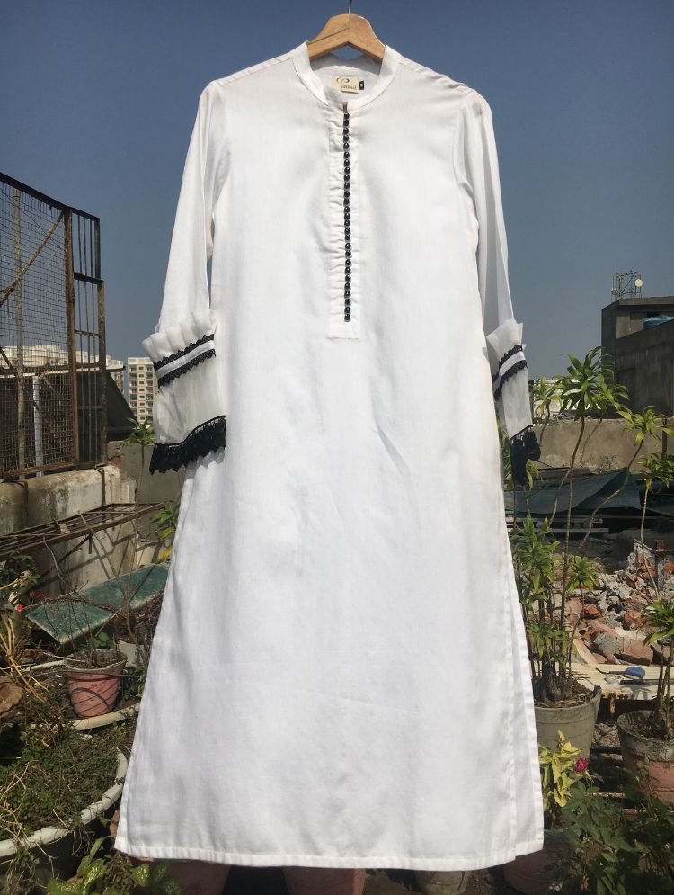 Studio Sample - 'SHANKH' Cotton Silk Kurta