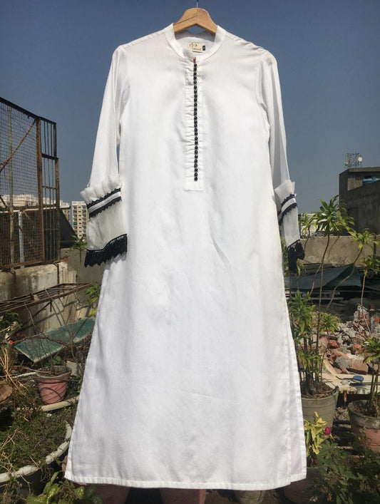 Studio Sample - 'SHANKH' Cotton Silk Kurta