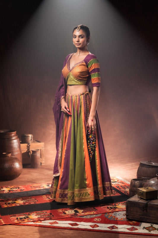 Wine Mulmul Cotton Dupatta