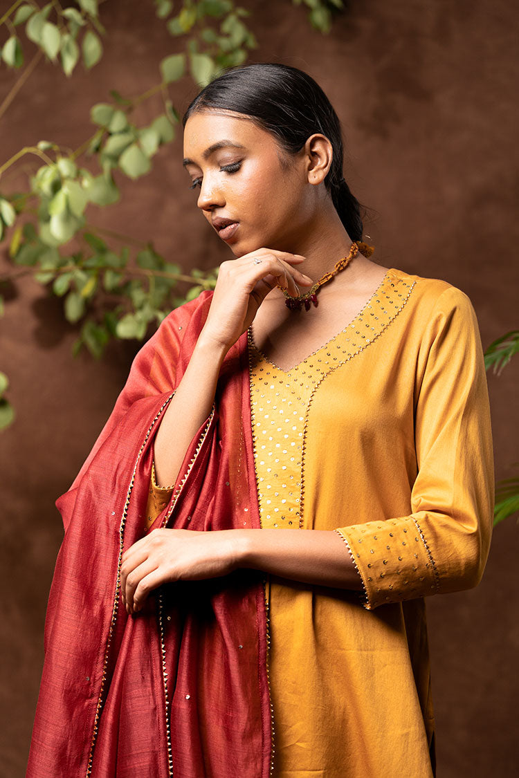 Cotton Silk Kurta