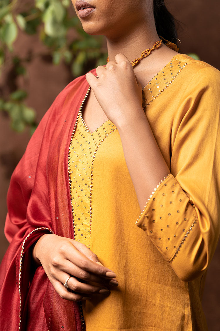 Cotton Silk Kurta