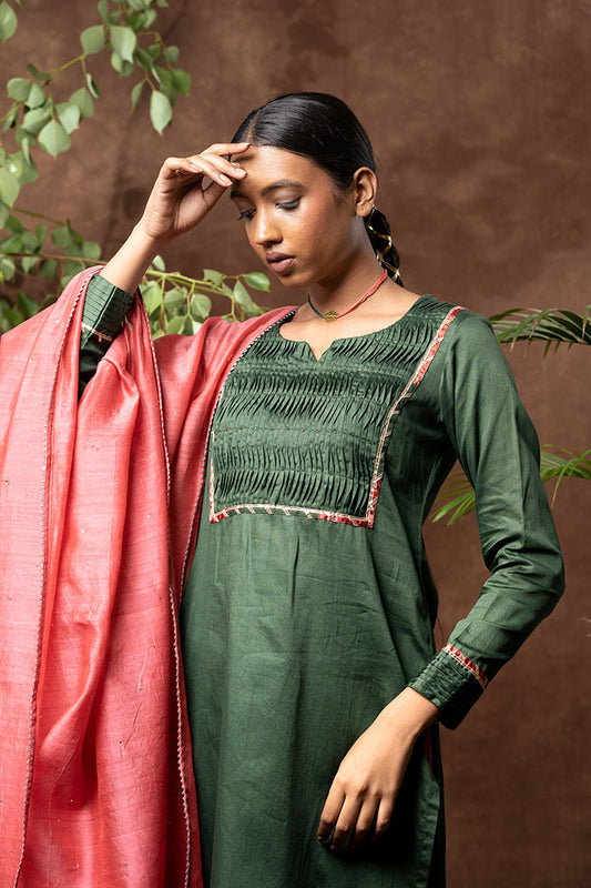 Cotton Silk Kurta