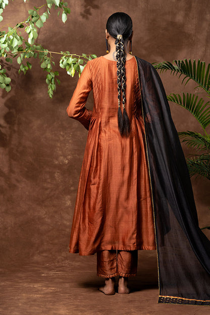 Handloom Chanderi Silk Kurta