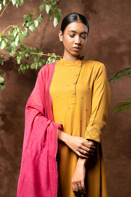 Cotton Silk Kurta