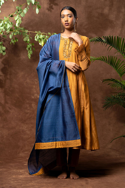 Handloom Chanderi Silk Kurta