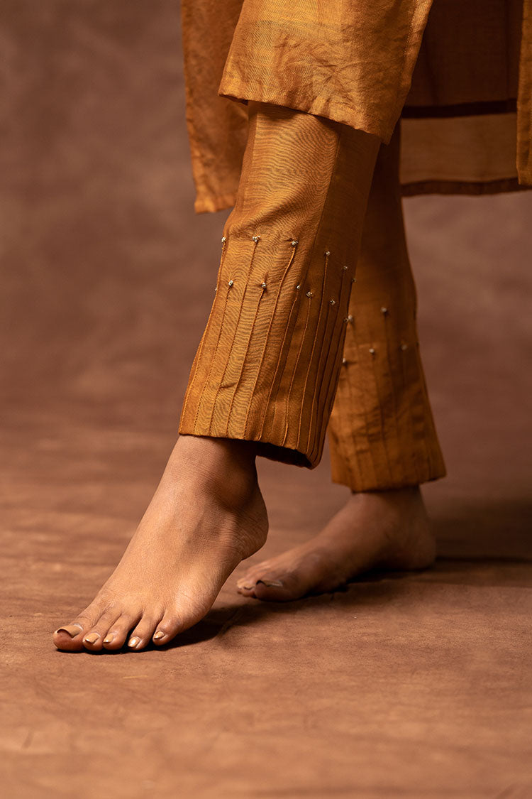 Handloom Chanderi Silk Pant