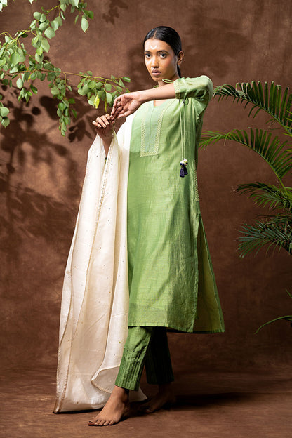 Handloom Chanderi Silk Pant