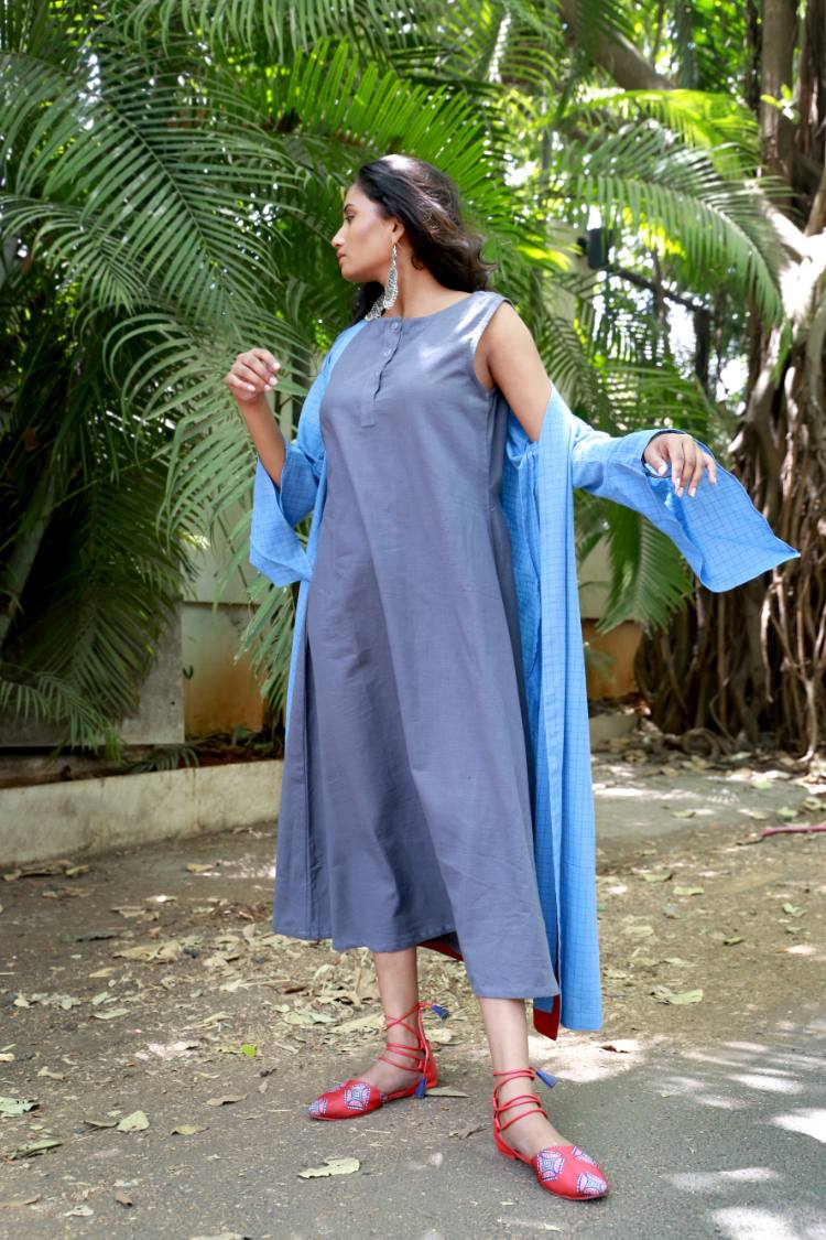 'WRAP ME IN' Handloom Cotton Dress